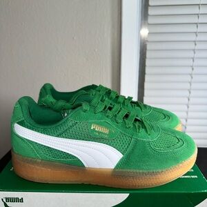 Puma Palermo Moda Vintage Green  Sneakers size 9 w